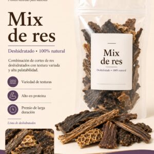 Presentación de mix de res 50 g Puro Hocico